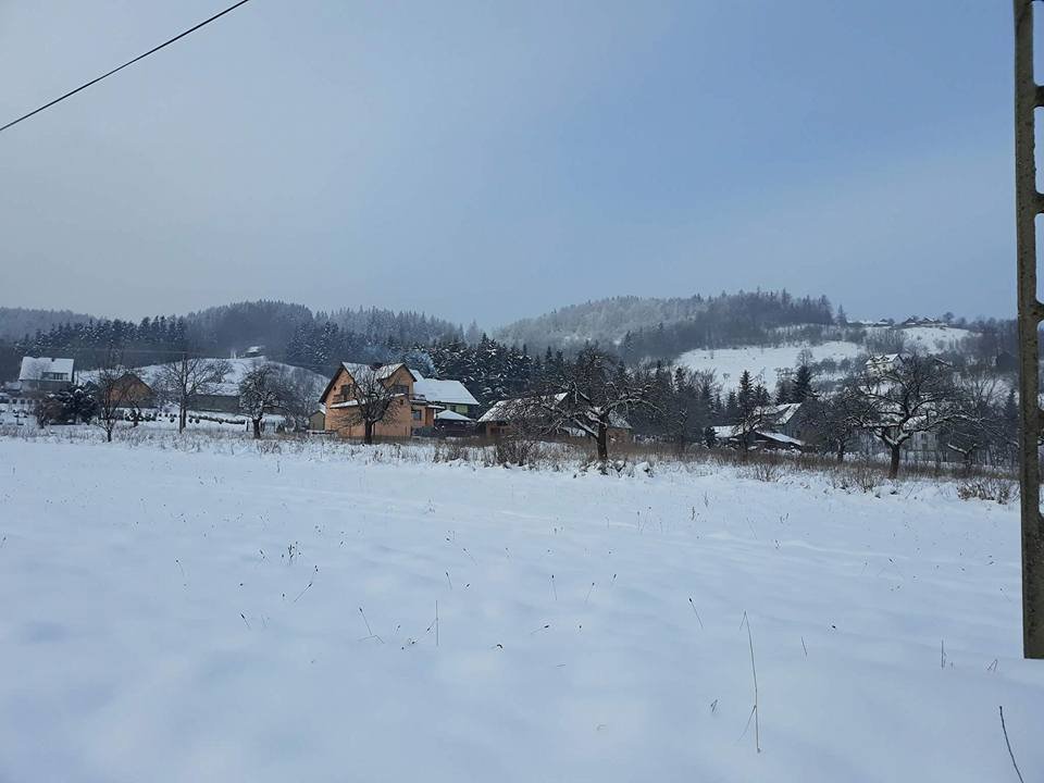 Łazy Brzyńskie zimą