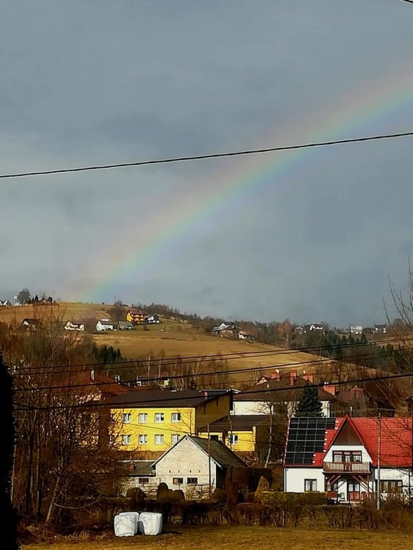 fot.Kazimiera;"Zimowa tęcza"