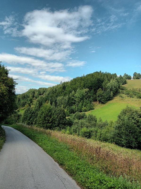 fot.Anna;"Obidza- w drodze na Zagóre "