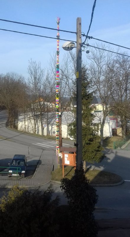 fot.Teresa;"Palma wielkanocna w Jazowsku" 